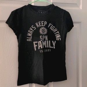 Supernatural graphic T-shirt